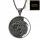 WITCHER NECKLACE WOLF AMULET STAINLESS STEEL 316