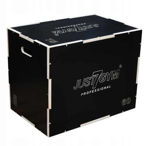  JUMP BOX GYM ANTI-SLIP PLYOMETRIC BOX 50cm x 60cm x 75cm