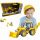  EXCAVATOR CONSTRUCTION MACHINE GIFT TOY MOVING PARTS SOUND LIGHT