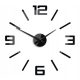 Clock for home MCLOCK wall clock black 60cm