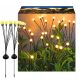  Solar lamp, black, 72 cm, 2 pcs.