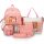  Logit school backpack with one compartment. Purple tones