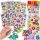  MEGA SET WITH 127 STICKER DIAMOND STICKERS for children