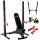  Adjustable stands with barbell support Training bench stand