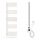  Electric towel rail bathroom radiator Sophia 1510x600 - 900W white