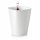  Lechuza flowerpot 15 cm x 15 x 18 cm, white plastic