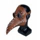  LATEX MASK DOCTOR PLAGUE BROWN PUBLIC HALLOWEEN