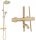  Rea Lungo surface-mounted shower set