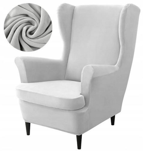 Chair cover Domidekor armchair cover, light grey