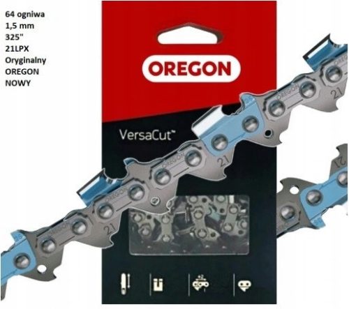 Saw chains Oregon cutting chain 21LPX 325" 1.5 mm 64 g