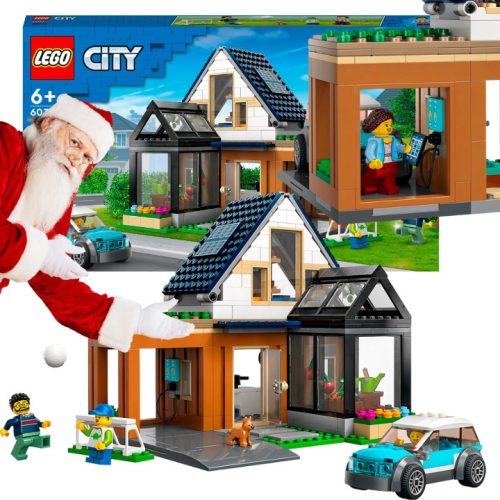  LEGO CITY FAMILY HOUSE FAMILY ELECTRIC CAR DOG DOG 462EL HOUSE