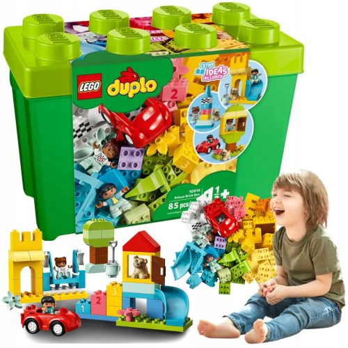  LEGO Duplo 10914 Deluxe Brick Box + ELECTRONIC CHRISTMAS CARD FROM: TO: AS A GIFT