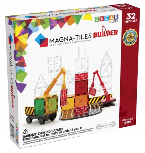  Magna-Tiles Builder Magnetblöcke 32 Stk.