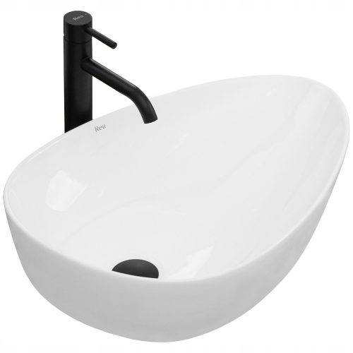 Rea Greta oval countertop washbasin