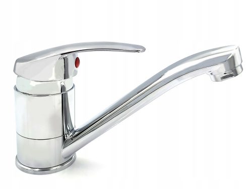 Unitec FOCUS silver floor-standing kitchen faucet