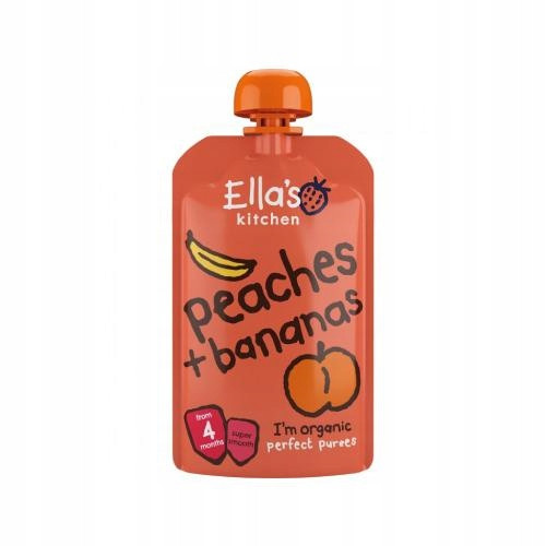 Ella's Kitchen BIO Banana with peach, 120g