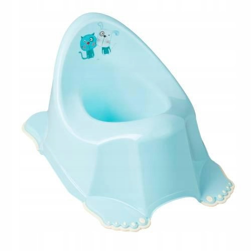  TEGA Anti-slip potty DOG AND CAT light blue
