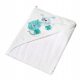  TEGA BABY Bath cover DOG AND CAT white