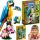  LEGO Creator 3 in 1 31136 Exotic Parrot 3in1 + CHRISTMAS CARD Envelope Merry Santa Claus