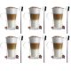 Glasses and cups Vialli Design coffee and tea glasses 320 ml 6-pcs.