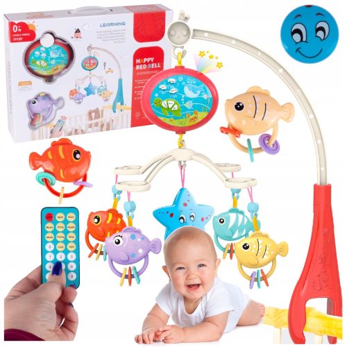  MUSIC CAROUSEL FOR A CHILD'S BED, MUSIC BOX WITH REMOTE CONTROL