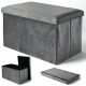  Upholstered Pouffe eHockers Graphite
