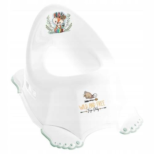  TEGA BABY Anti-slip potty with music box WILD WEST white - fox