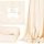 SOFT BLANKET PLUG SLEEVE FOR A Springos polyester blanket 220 cm x 200 cm cream