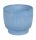  LookMar flowerpot 13.3 cm x 15.2 x 13.3 cm diameter 14.5 cm ceramic in shades of blue