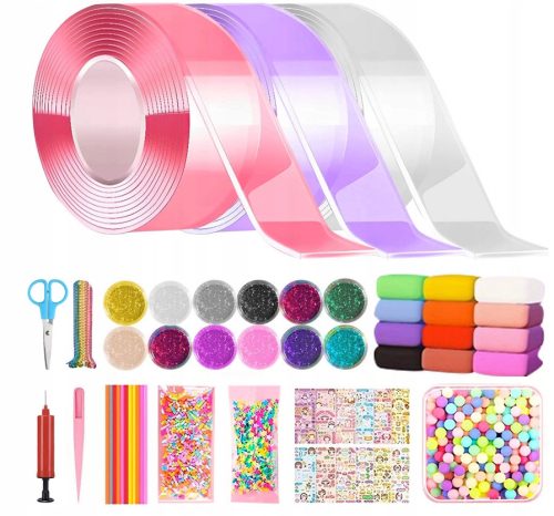  NANO TAPE KIT BLOWING BUBBLES DIY Blow Bubble Doppelseitig 3x