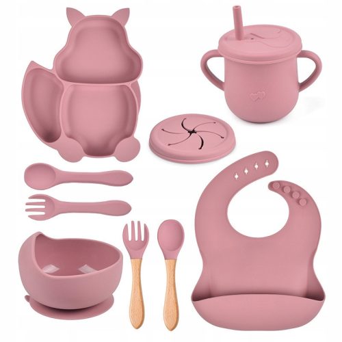  silicone tableware set