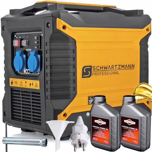 Portable Single Phase Schwartzmann Generator 2200 W Petrol