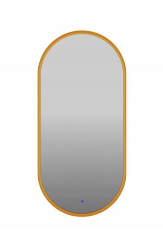 Bathroom mirror Lawabo mirror, wall furniture, oval, MDF frame, 450 x 800 mm