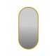 Bathroom mirror Lawabo mirror, wall furniture, oval, MDF frame, 450 x 800 mm