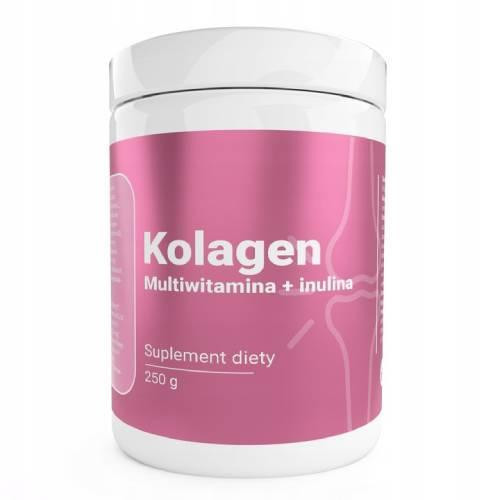  Collagen with inulin and multivitamin Raspberry-lemon flavor 250 g