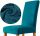 Chair cover Domidekor chair cover, turquoise