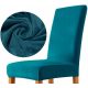 Chair cover Domidekor chair cover, turquoise