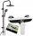 Kuchinox ONDO surface-mounted shower set + Valvex Black & Chrome shower fitting