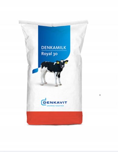 Denkamilk Royal 30 (25 kg), aliment d'allaitement pour veaux.