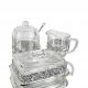 Cool, funny gadgets Glamour set as a GIFT Sugar bowl, butter dish, glamorous milk jug, PIRYT
