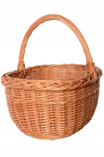 Baskets Brown wicker basket 1 pc.