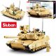  THE AMERICAN TANK ABRAMS M1A2 MILITARY ARMY BLOCKS