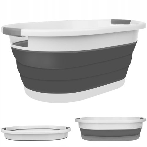 Kitchen Bowls Giant Foldable Laundry Basket with Silicone Bowl