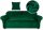 Chair cover Domidekor sofa cover, green