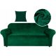 Chair cover Domidekor sofa cover, green