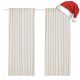 Ready-made curtains Semi-transparent tape curtain 145 cm x 250 cm + ELECTRONIC CHRISTMAS CARD AS A GIFT