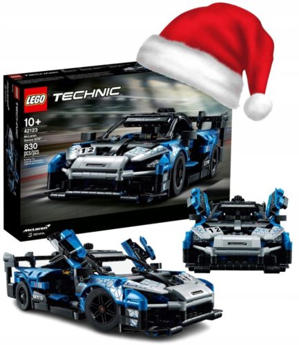  LEGO Technic McLaren Senna GTR 42123 + ELECTRONIC CHRISTMAS CARD GIFT