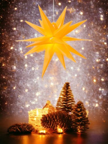  3D LED CHRISTMAS STAR 57 cm OUTDOOR