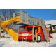 Fire engine - wooden playground for children PZ24