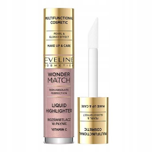  Eveline Cosmetics Wonder Match Single Liquid Illuminator Gold 150g